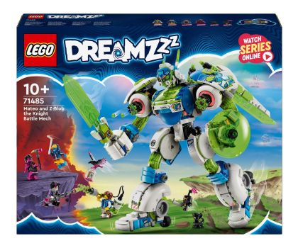 Klocki LEGO® LEGO DREAMZzz 71485 Mech-rycerz Mateo i Z-Bloba